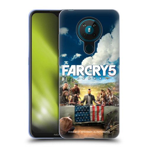 Far Cry 5 Key Art And Logo Main Soft Gel Case for Nokia 5.3