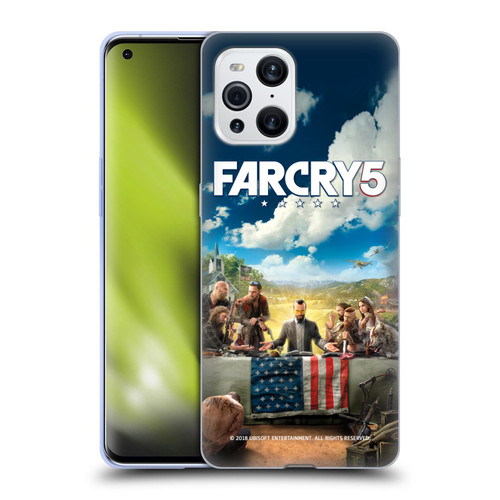 Far Cry 5 Key Art And Logo Main Soft Gel Case for OPPO Find X3 / Pro