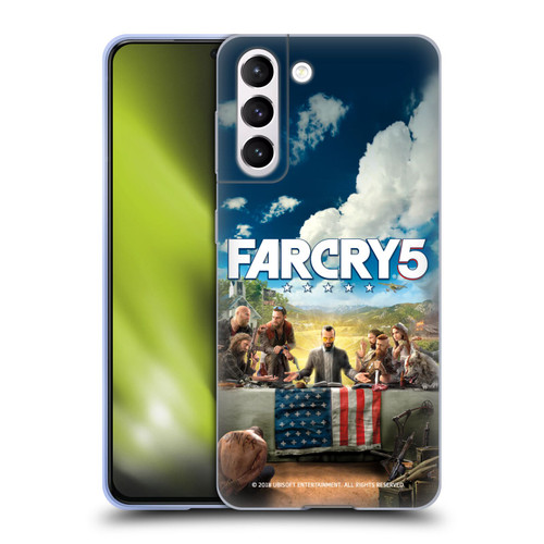 Far Cry 5 Key Art And Logo Main Soft Gel Case for Samsung Galaxy S21 5G