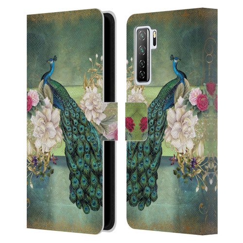 Jena DellaGrottaglia Animals Peacock Leather Book Wallet Case Cover For Huawei Nova 7 SE/P40 Lite 5G Jena DellaGrottaglia Animals Peacock Leather Book Wallet Case Cover For Huawei Nova 7 SE/P40 Lite 5G