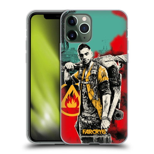 Far Cry 6 Graphics Male Dani Rojas Soft Gel Case for Apple iPhone 11 Pro