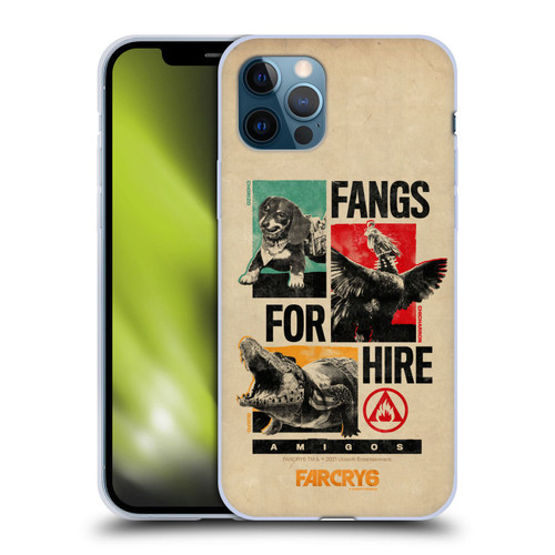 Far Cry 6 Graphics Fangs For Hire Soft Gel Case for Apple iPhone 12 / iPhone 12 Pro