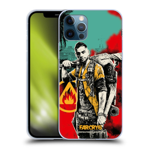 Far Cry 6 Graphics Male Dani Rojas Soft Gel Case for Apple iPhone 12 / iPhone 12 Pro