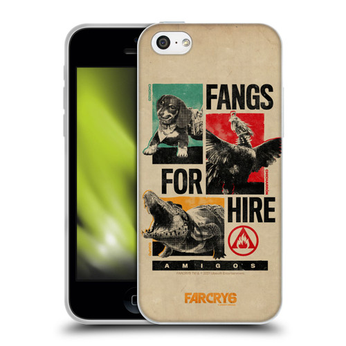 Far Cry 6 Graphics Fangs For Hire Soft Gel Case for Apple iPhone 5c