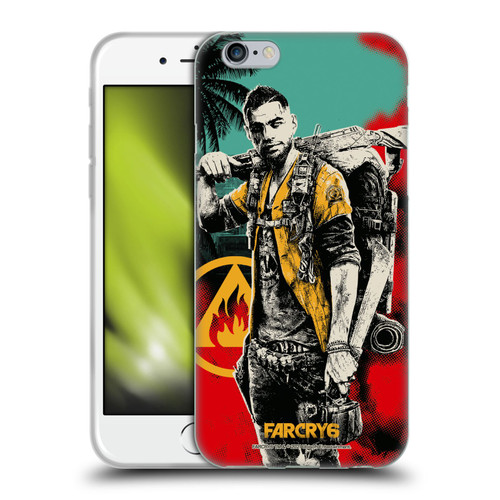 Far Cry 6 Graphics Male Dani Rojas Soft Gel Case for Apple iPhone 6 / iPhone 6s