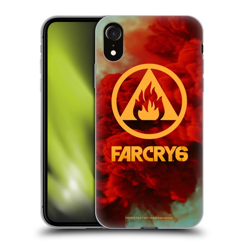 Far Cry 6 Graphics Logo Soft Gel Case for Apple iPhone XR