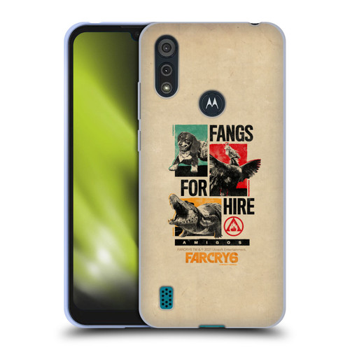 Far Cry 6 Graphics Fangs For Hire Soft Gel Case for Motorola Moto E6s (2020)