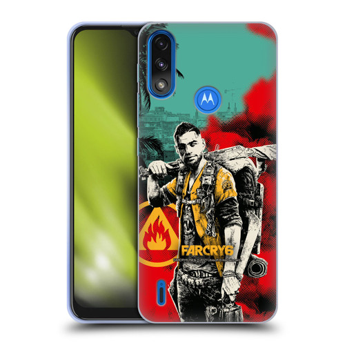 Far Cry 6 Graphics Male Dani Rojas Soft Gel Case for Motorola Moto E7 Power / Moto E7i Power