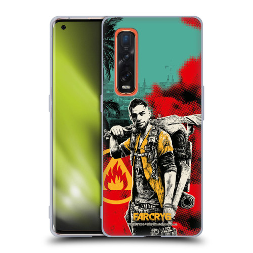 Far Cry 6 Graphics Male Dani Rojas Soft Gel Case for OPPO Find X2 Pro 5G