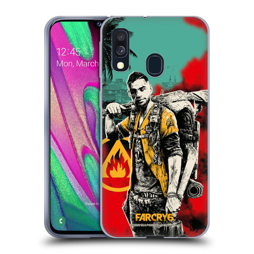 Far Cry 6 Graphics Male Dani Rojas Soft Gel Case for Samsung Galaxy A40 (2019)