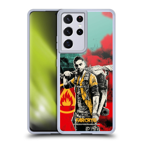 Far Cry 6 Graphics Male Dani Rojas Soft Gel Case for Samsung Galaxy S21 Ultra 5G