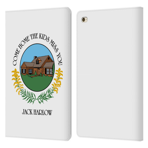 Jack Harlow Graphics Come Home Badge Leather Book Wallet Case Cover For Apple iPad mini 4