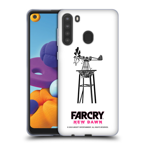 Far Cry New Dawn Graphic Images Tower Soft Gel Case for Samsung Galaxy A21 (2020)