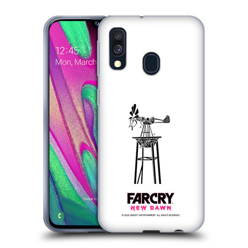 Far Cry New Dawn Graphic Images Tower Soft Gel Case for Samsung Galaxy A40 (2019)