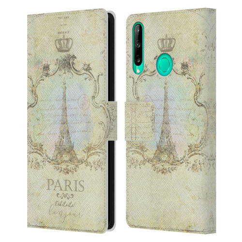 Jena DellaGrottaglia Assorted Paris My Embrace Leather Book Wallet Case Cover For Huawei P40 lite E