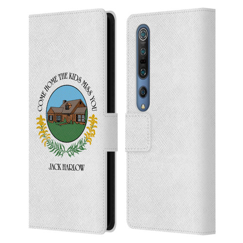 Jack Harlow Graphics Come Home Badge Leather Book Wallet Case Cover For Xiaomi Mi 10 5G / Mi 10 Pro 5G