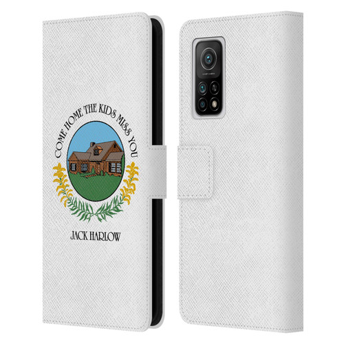 Jack Harlow Graphics Come Home Badge Leather Book Wallet Case Cover For Xiaomi Mi 10T 5G