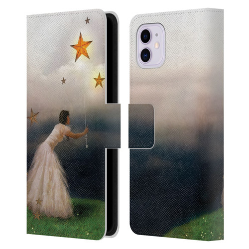 Jena DellaGrottaglia Assorted Star Catcher Leather Book Wallet Case Cover For Apple iPhone 11