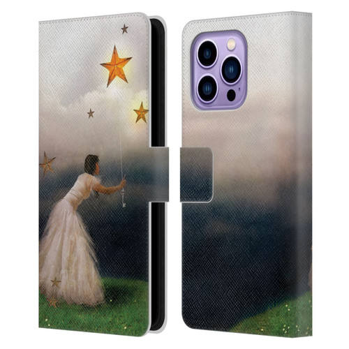 Jena DellaGrottaglia Assorted Star Catcher Leather Book Wallet Case Cover For Apple iPhone 14 Pro Max
