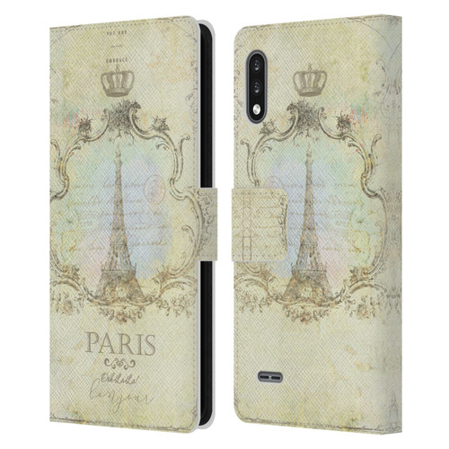 Jena DellaGrottaglia Assorted Paris My Embrace Leather Book Wallet Case Cover For LG K22