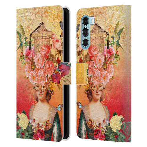 Jena DellaGrottaglia Assorted Put A Bird On It Leather Book Wallet Case Cover For Motorola Edge S30 / Moto G200 5G