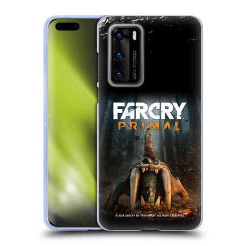 Far Cry Primal Key Art Skull II Soft Gel Case for Huawei P40 5G