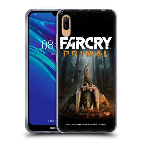 Far Cry Primal Key Art Skull II Soft Gel Case for Huawei Y6 Pro (2019)