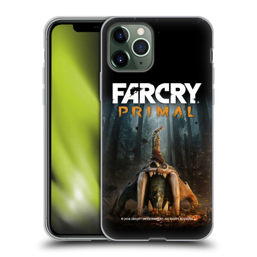 Far Cry Primal Key Art Skull II Soft Gel Case for Apple iPhone 11 Pro