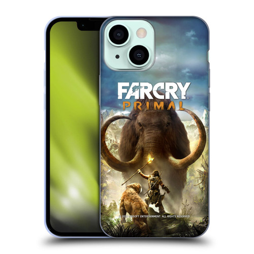 Far Cry Primal Key Art Pack Shot Soft Gel Case for Apple iPhone 13 Mini