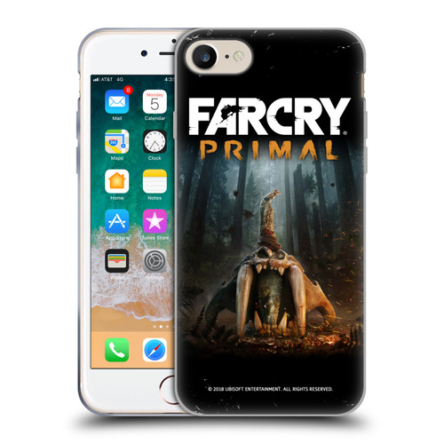 Far Cry Primal Key Art Skull II Soft Gel Case for Apple iPhone 7 / 8 / SE 2020 & 2022