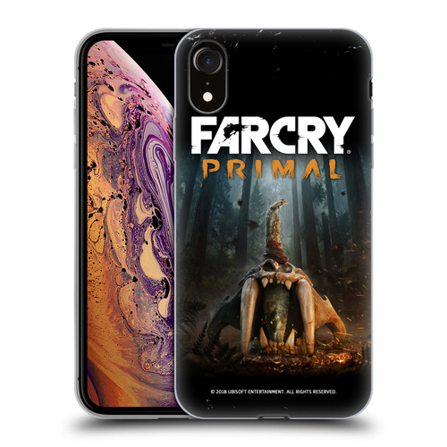 Far Cry Primal Key Art Skull II Soft Gel Case for Apple iPhone XR