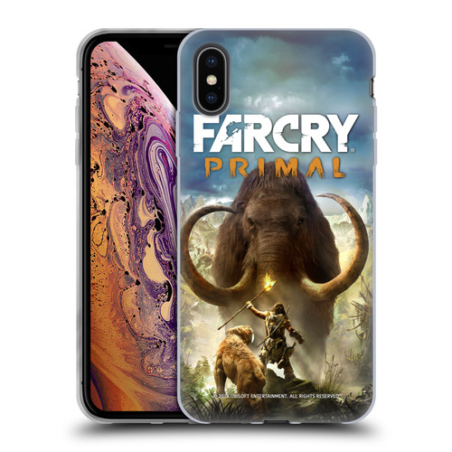 Far Cry Primal Key Art Pack Shot Soft Gel Case for Apple iPhone XS Max