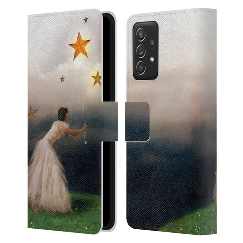 Jena DellaGrottaglia Assorted Star Catcher Leather Book Wallet Case Cover For Samsung Galaxy A53 5G (2022)
