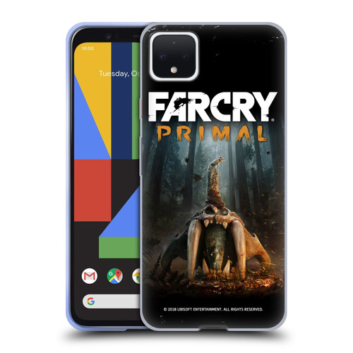 Far Cry Primal Key Art Skull II Soft Gel Case for Google Pixel 4 XL