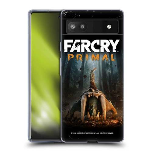 Far Cry Primal Key Art Skull II Soft Gel Case for Google Pixel 6a