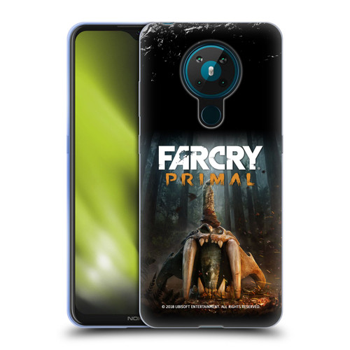 Far Cry Primal Key Art Skull II Soft Gel Case for Nokia 5.3