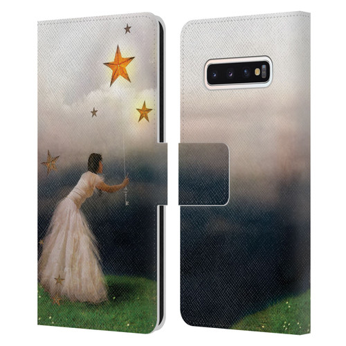 Jena DellaGrottaglia Assorted Star Catcher Leather Book Wallet Case Cover For Samsung Galaxy S10