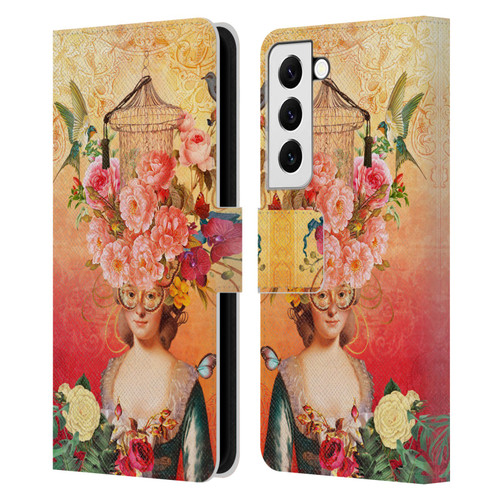 Jena DellaGrottaglia Assorted Put A Bird On It Leather Book Wallet Case Cover For Samsung Galaxy S22 5G