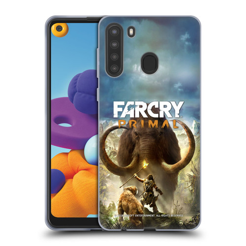 Far Cry Primal Key Art Pack Shot Soft Gel Case for Samsung Galaxy A21 (2020)