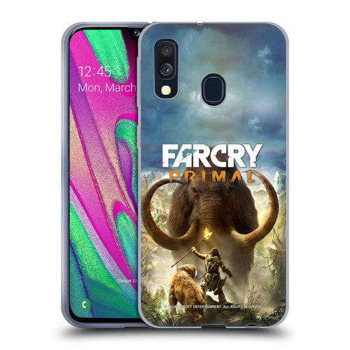 Far Cry Primal Key Art Pack Shot Soft Gel Case for Samsung Galaxy A40 (2019)