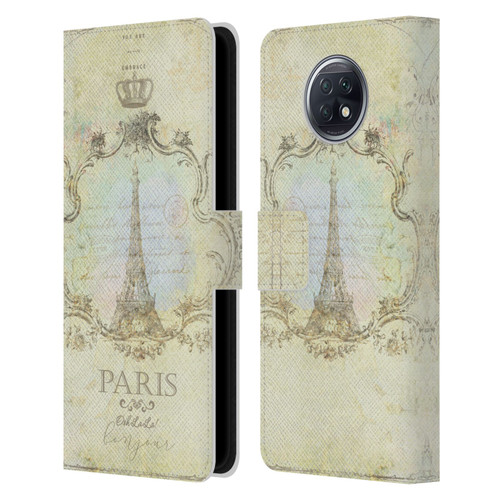 Jena DellaGrottaglia Assorted Paris My Embrace Leather Book Wallet Case Cover For Xiaomi Redmi Note 9T 5G