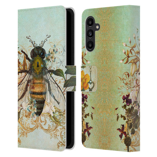 Jena DellaGrottaglia Insects Bee Garden Leather Book Wallet Case Cover For Samsung Galaxy A13 5G (2021)
