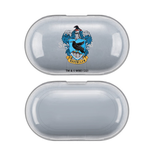 Harry Potter Crests And Shields Ravenclaw Clear Hard Crystal Cover Case for Samsung Galaxy Buds / Buds Plus