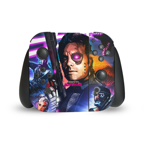 Far Cry 3 Blood Dragon Key Art Cover Vinyl Sticker Skin Decal Cover for Nintendo Switch Joy Controller