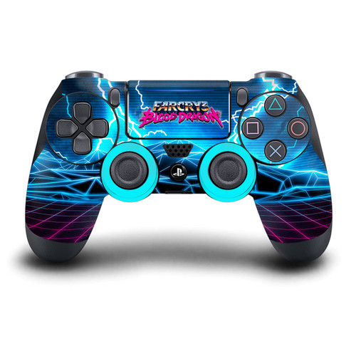 Far Cry 3 Blood Dragon Key Art Logo Vinyl Sticker Skin Decal Cover for Sony DualShock 4 Controller