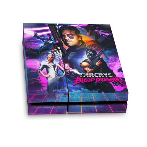 Far Cry 3 Blood Dragon Key Art Cover Vinyl Sticker Skin Decal Cover for Sony PS4 Console
