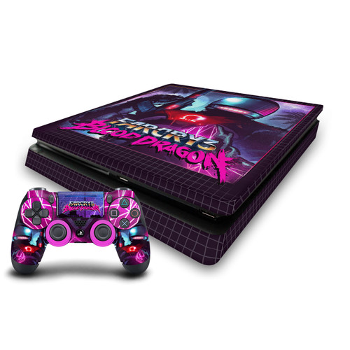 Far Cry 3 Blood Dragon Key Art Omega Vinyl Sticker Skin Decal Cover for Sony PS4 Slim Console & Controller