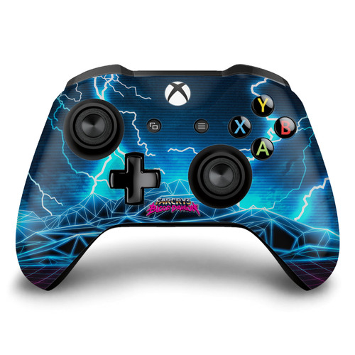 Far Cry 3 Blood Dragon Key Art Logo Vinyl Sticker Skin Decal Cover for Microsoft Xbox One S / X Controller