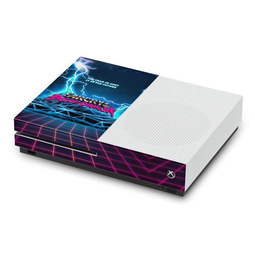 Far Cry 3 Blood Dragon Key Art Logo Vinyl Sticker Skin Decal Cover for Microsoft Xbox One S Console