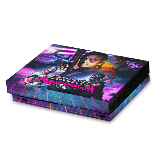 Far Cry 3 Blood Dragon Key Art Cover Vinyl Sticker Skin Decal Cover for Microsoft Xbox One X Console